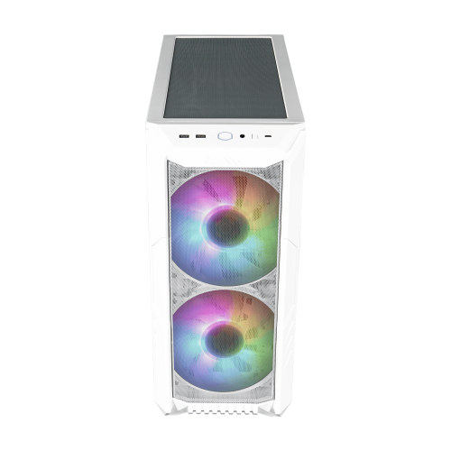 Cooler Master Caja HAF500 E-ATX Blanca Cristal Templado RGB