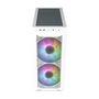 Cooler Master Caja HAF500 E-ATX Blanca Cristal Templado RGB
