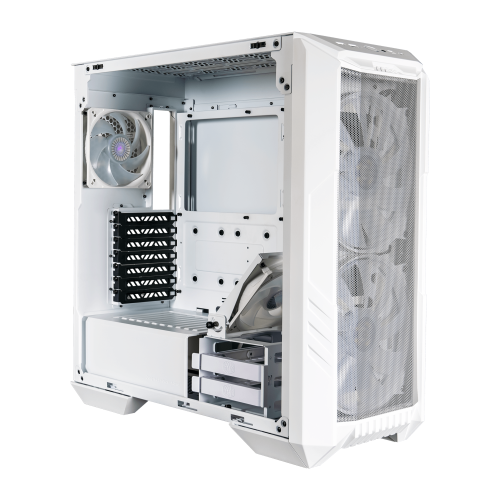 Cooler Master Caja HAF500 E-ATX Blanca Cristal Templado RGB
