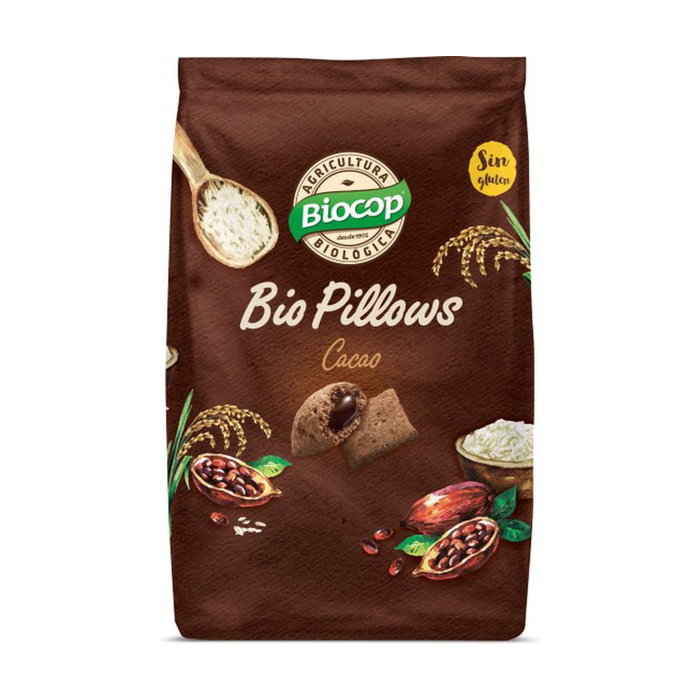BIOCOP Biopillows Cereales de Chocolate Negro Bio 300g