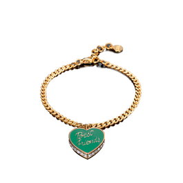 Chiara Ferragni Pulsera Love Parade Chapada en Oro 16cm J19AVI06