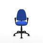 PIQUERAS Y CRESPO Silla de oficina Aýna Azul con Brazos Fijos