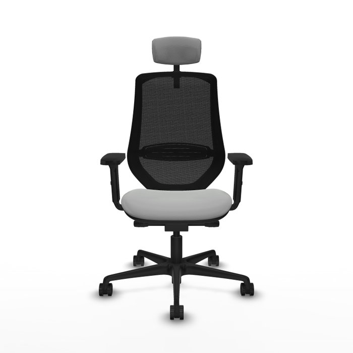 PIQUERAS Y CRESPO Silla de oficina Mardos con mecanismo Sincro/Traslack, Gris claro y Negro PIQUERAS Y CRESPO Silla de oficina Mardos con mecanismo Sincro/Traslack, Gris claro y Negro