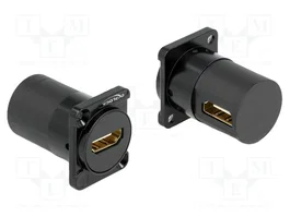 DeLOCK Módulo Keystone 87811 HDMI hembra a hembra 90°