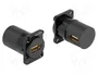 DeLOCK Módulo Keystone 87811 HDMI hembra a hembra 90°