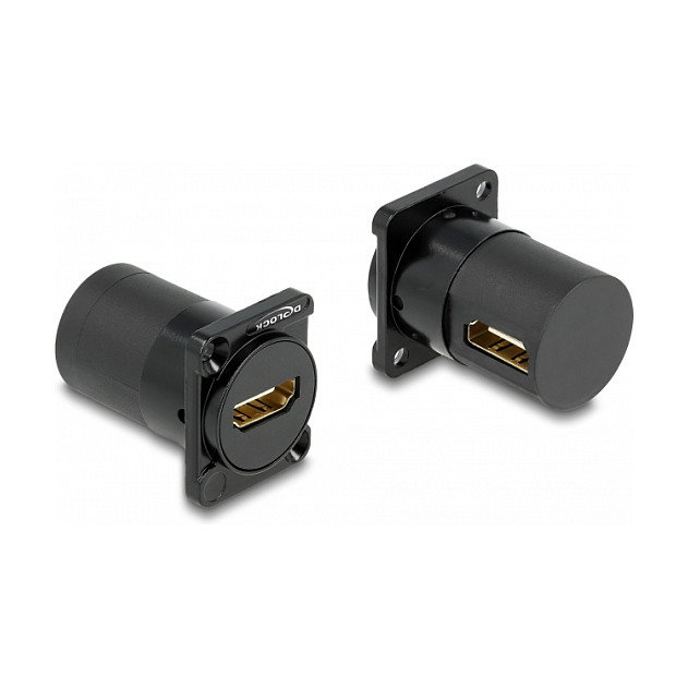 DeLOCK Módulo Keystone 87811 HDMI hembra a hembra 90°