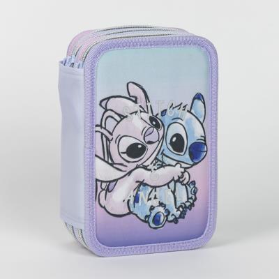 CERDÁ Plumier Stitch Disney triple