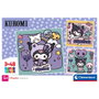 Clementoni Puzzle Kuromi Hello Kitty 3x48 piezas