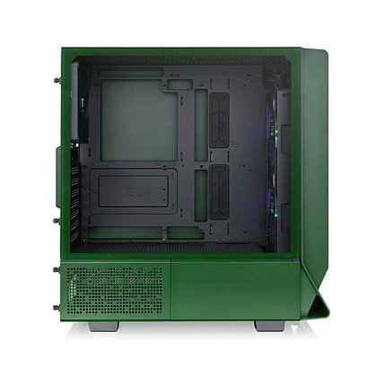 Thermaltake Midi Tower Ceres 350 MX Racing Green, PC, ATX EATX micro ATX Mini-ITX, SPCC, Panel de Vidrio Templado, Filtro Anti-polvo