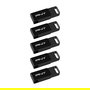 PNY Elite USB Flash Drive 64 GB USB-C 3.2 Gen 1 (120 MB/s Negro) - 5 unidades