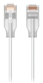 Ubiquiti Cable de Red UACC-Cable-Patch-EL-1M-W 1 m Cat6 RJ-45 Translúcido Blanco