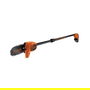 Black & Decker Hochentaster de batería GPC1820L20, 18 V, 2 Ah, Longitud de cadena 20 cm, Negro/Naranja