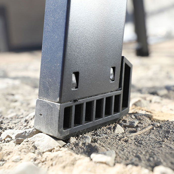 Toughbuilt Banco de trabajo plegable TB-WB700 Montaje Rápido, Soporta 454kg, Asa Transporte, Plegable Compacto