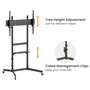 Equip Soporte de suelo 650637 para pantalla de 55-100 pulgadas