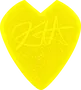 Dunlop Púas Jazz III Kirk Hammet Yellow Glitter Pack 6 Unidades