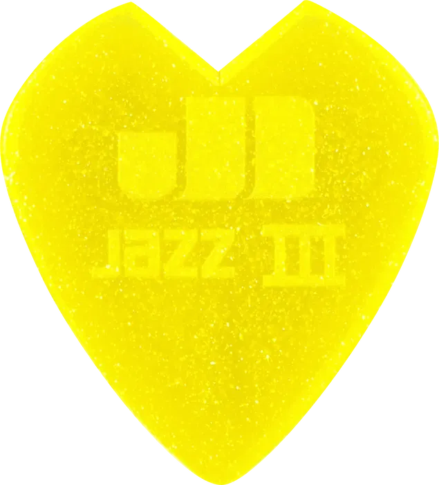 Dunlop Púas Jazz III Kirk Hammet Yellow Glitter Pack 6 Unidades Dunlop Púas Jazz III Kirk Hammet Yellow Glitter Pack 6 Unidades