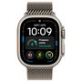 Apple Watch Ultra 49mm Titanio Natural con Bucle Milanese de Titanio Natural, GPS + Cellular