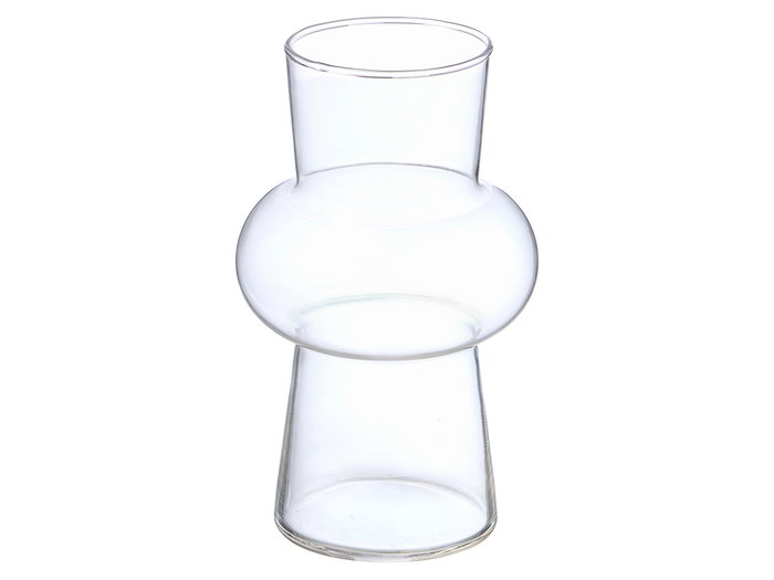 Giftdecor - Jarrón de Cristal Cloud, Transparente, 8x20 cm (Set de 12) Giftdecor - Jarrón de Cristal Cloud, Transparente, 8x20 cm (Set de 12)