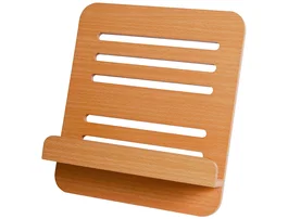 Q-connect Atril sujetalibros de madera 230x270x30 mm
