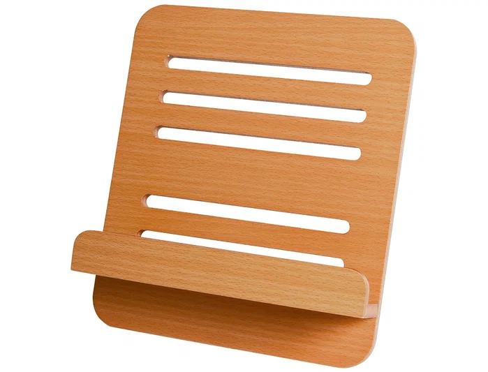 Q-connect Atril sujetalibros de madera 230x270x30 mm