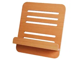 Q-connect Atril sujetalibros de madera 230x270x30 mm
