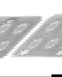 Mars Gaming MNBC23 Soporte Refrigerador / Cooling Pad para Portátiles hasta 16' con 6 Ventiladores, LED Azul, 2 Puertos USB, Soporte Móvil y Base Ajustable en 6 Posiciones