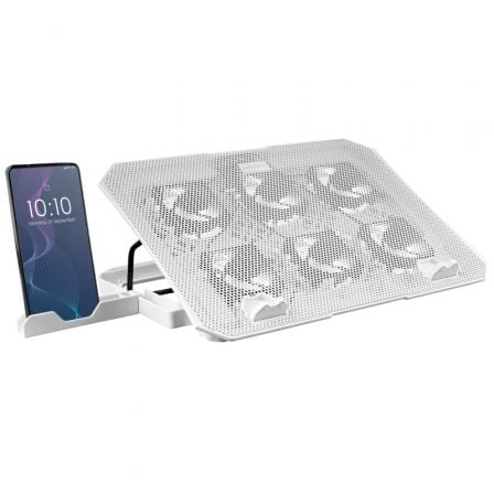 Mars Gaming MNBC23 Soporte Refrigerante para Portátiles hasta 16" Iluminación LED Mars Gaming MNBC23 Soporte Refrigerante para Portátiles hasta 16" Iluminación LED