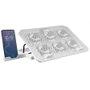 Mars Gaming MNBC23 Soporte Refrigerante para Portátiles hasta 16" Iluminación LED