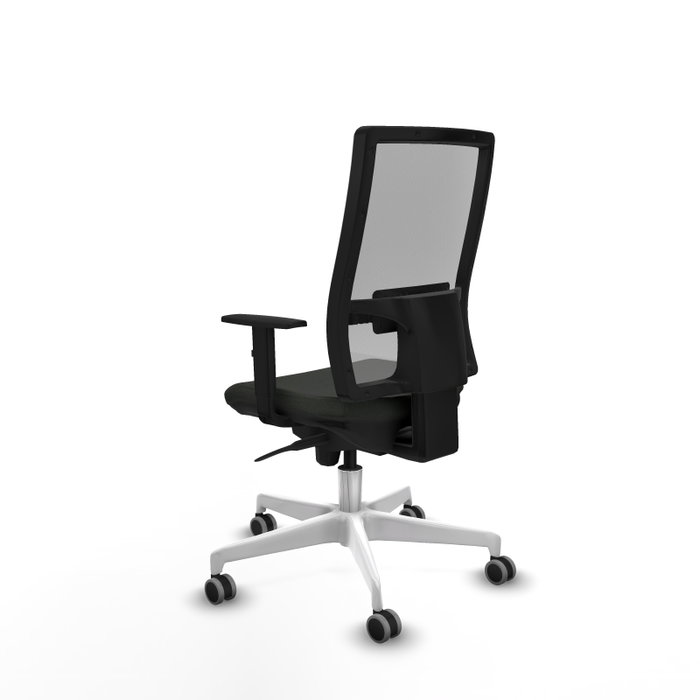 PIQUERAS Y CRESPO Silla de oficina Horna con mecanismo Sincro, Negro y Gris PIQUERAS Y CRESPO Silla de oficina Horna con mecanismo Sincro, Negro y Gris