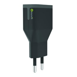 Cargador de Pared Muvit MUACC0157 Negro