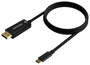 Aisens Cable Conversor USB-C a DisplayPort 8K@60Hz 0,8m Negro