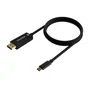 Aisens Cable Conversor USB-C a DisplayPort 8K@60Hz, 0.8m, Negro