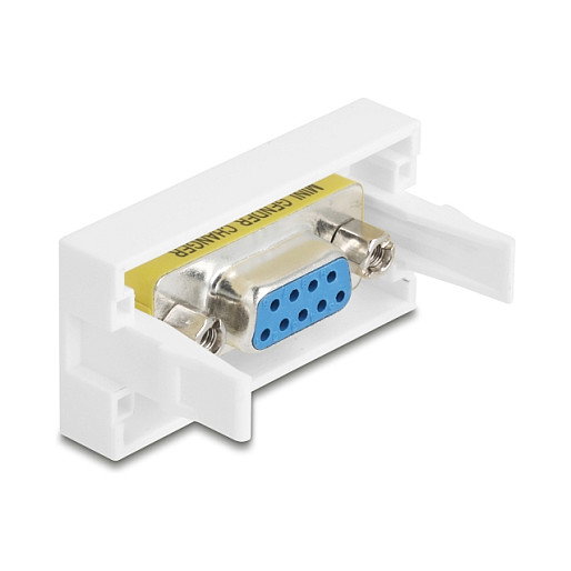 DeLOCK 81556 Adaptador VGA Hembra a Hembra Blanco