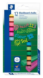 STAEDTLER Tizas de Colores NORIS CLUB Estuche de 12 unidades