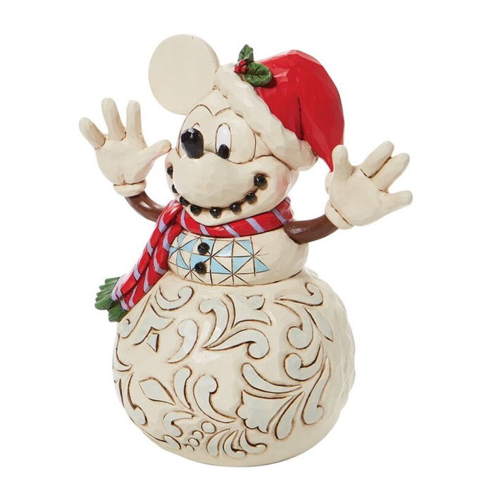 Enesco Figura Disney Mickey Muñeco Nieve 17cm Resina Pintada a Mano Enesco Figura Disney Mickey Muñeco Nieve 17cm Resina Pintada a Mano