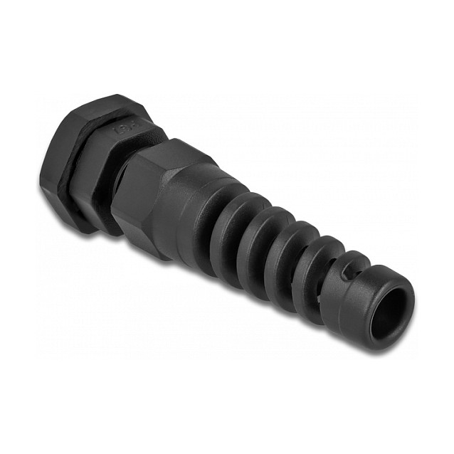 DeLOCK Prensaestopas con alivio de tensión PG7 negro DeLOCK Prensaestopas con alivio de tensión PG7 negro