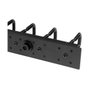 StarTech.com Gestor de Cableado Vertical con Anillas en D, 1,8m, Negro