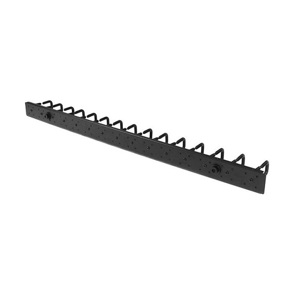 StarTech.com Gestor de Cableado Vertical con Anillas en D, 1,8m, Negro