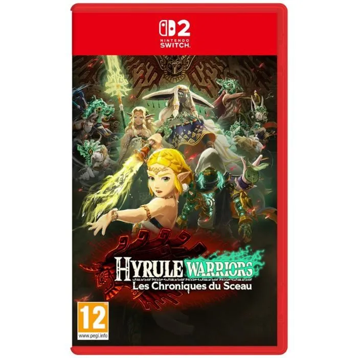 Nintendo Hyrule Warriors: Las Crónicas Selladas Juego 2 de Nintendo Switch Nintendo Hyrule Warriors: Las Crónicas Selladas Juego 2 de Nintendo Switch
