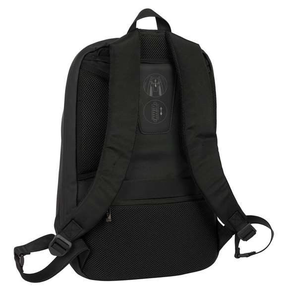 Safta Business Mochila con Sistema de Reducción de Peso Black 30x44x16 cm Safta Business Mochila con Sistema de Reducción de Peso Black 30x44x16 cm