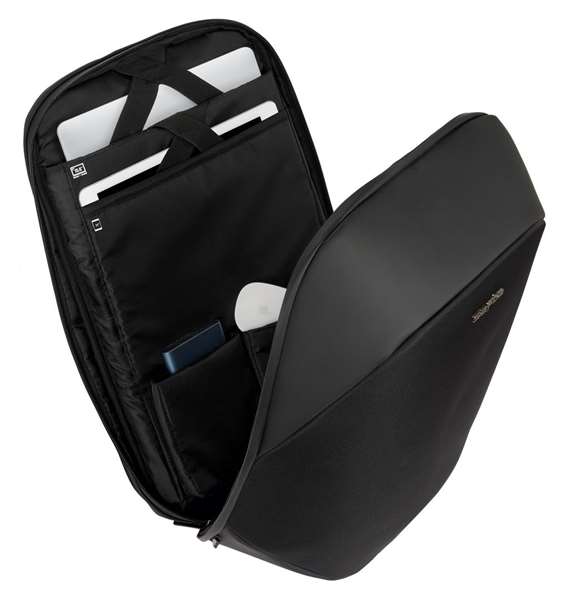 Safta Business Mochila con Sistema de Reducción de Peso Black 30x44x16 cm Safta Business Mochila con Sistema de Reducción de Peso Black 30x44x16 cm