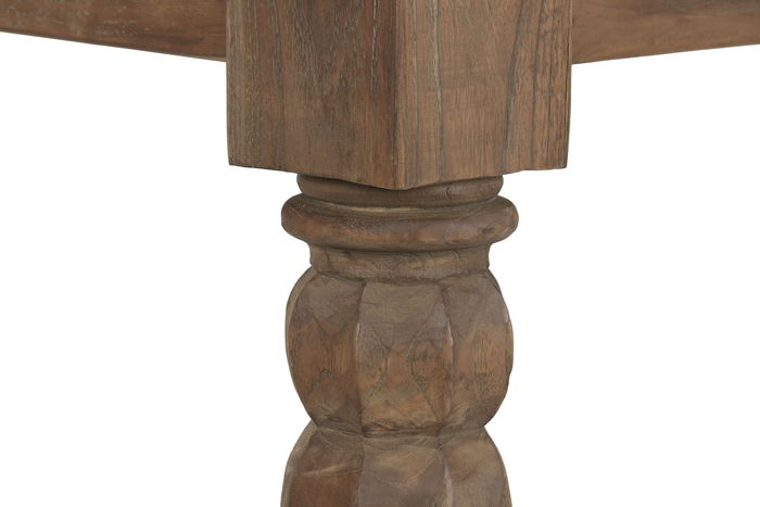 DKD Home Decor Mesa Comedor Item Home 200 x 90 x 78 cm Teca reciclada