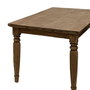 DKD Home Decor Mesa Comedor Item Home 200 x 90 x 78 cm Teca reciclada