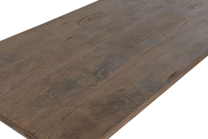 DKD Home Decor Mesa Comedor Item Home 200 x 90 x 78 cm Teca reciclada