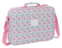 Cartera Extraescolar Reciclada y Floresistente Safta - Modelo Moos, Resistente, Dimensiones 280x380x60 mm