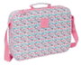Cartera Extraescolar Reciclada y Floresistente Safta - Modelo Moos, Resistente, Dimensiones 280x380x60 mm