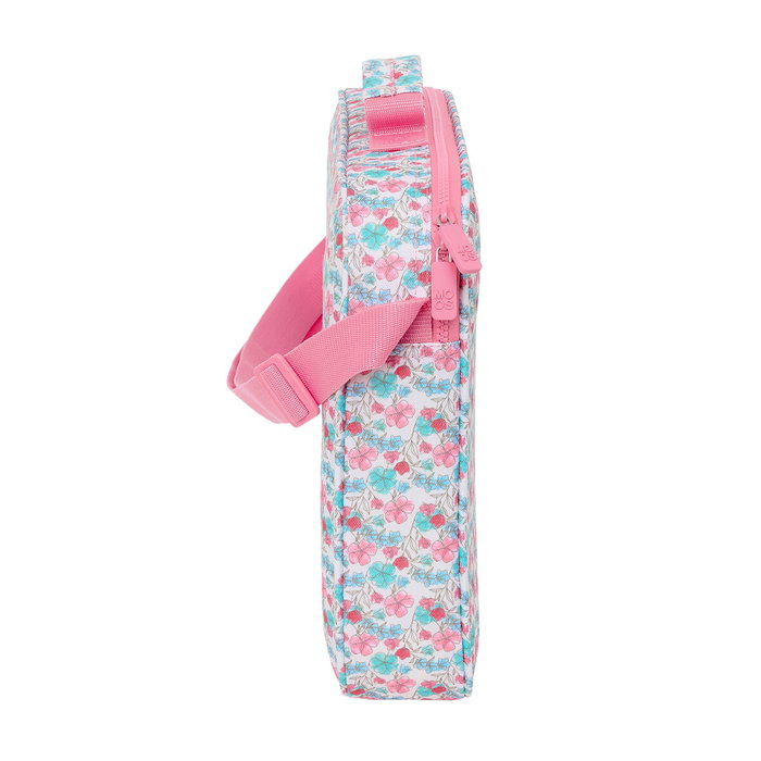 Cartera Escolar Moos Flores Multicolor 38 x 28 x 6 cm Cartera Escolar Moos Flores Multicolor 38 x 28 x 6 cm