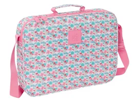 Safta Cartera Extraescolar Moos Flores Reciclada