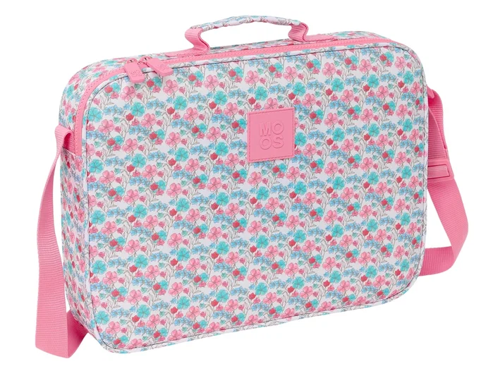 Safta Cartera Extraescolar Moos Flores Reciclada Safta Cartera Extraescolar Moos Flores Reciclada