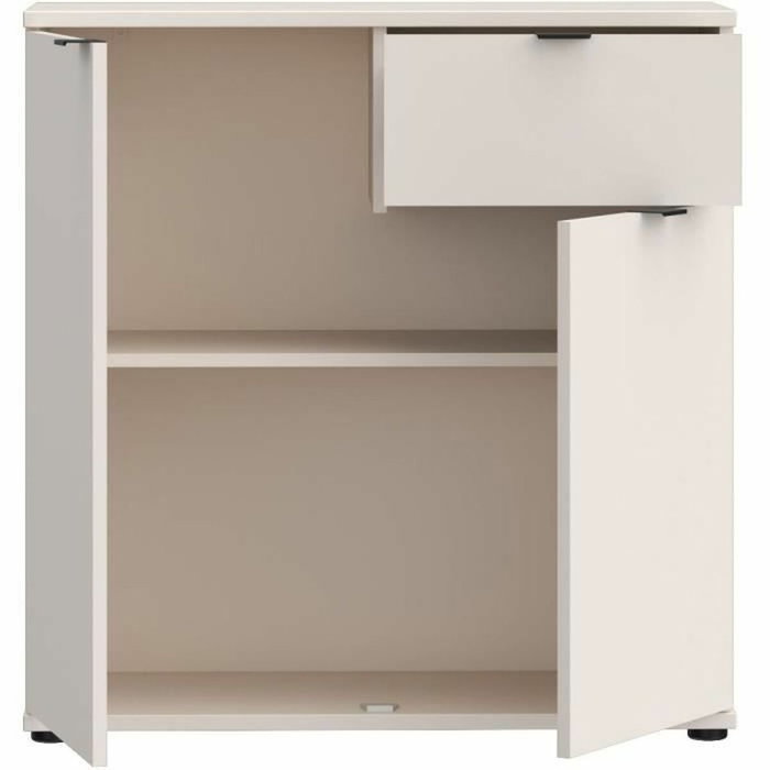 Aucune Ganymede Aparador de 2 Puertas y 1 Cajón - Arena